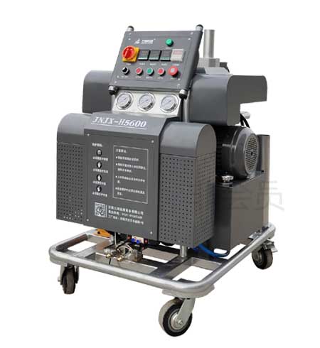 什么機(jī)器可以噴聚脲(圖1) JNJXH5600型噴聚脲的機(jī)器一臺多少錢