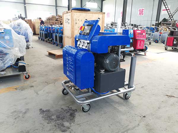 鋁型材澆注發(fā)泡機(圖1) JNJX-H5600(D)聚氨酯鋁型材澆注發(fā)泡機