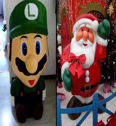 泡沫雕塑防護(hù)聚脲(圖1) 泡沫雕塑防護(hù)聚脲噴涂案例