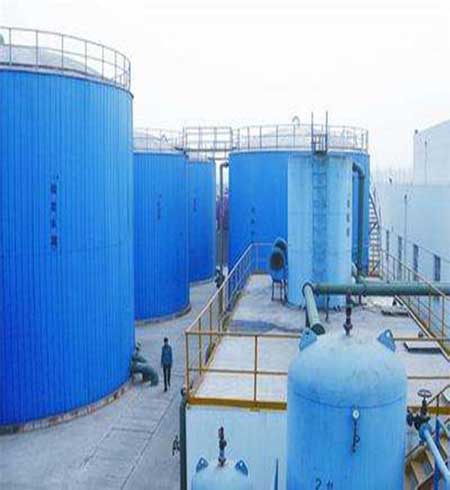 聚脲是什么涂料(圖1) 雙組份聚脲防水涂料罐體噴涂案例