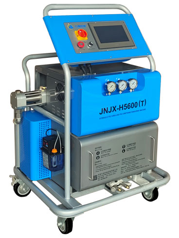 包裝泡沫是什么材料(圖1) H5600T-PLC觸摸屏包裝泡沫填充機器