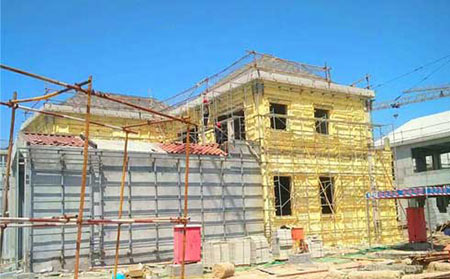 建筑外墻保溫系統(tǒng)中內(nèi)和外保溫效果差別有多大(圖3) 建筑外墻保溫聚氨酯噴涂