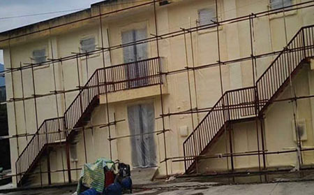 pu建筑外墻噴涂機(圖3) 聚氨酯作外墻保溫材料