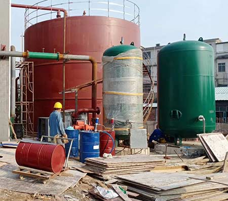 化工罐體液體儲(chǔ)罐聚脲防水涂料(圖2) 化工罐體液體儲(chǔ)罐聚脲施工